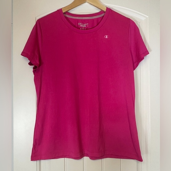 Champion Women's Vibrant Pink Short Sleeve Tee, Powertrain, Vapor, size XL - Picture 1 of 5